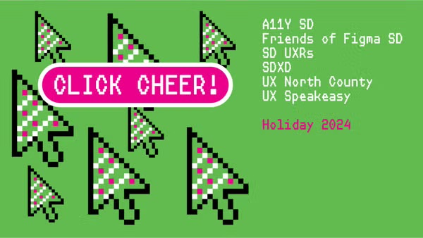 SD UX Holiday Party | Click Cheer!
