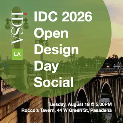 IDSA LA: IDC 2026 Open Design Day Social