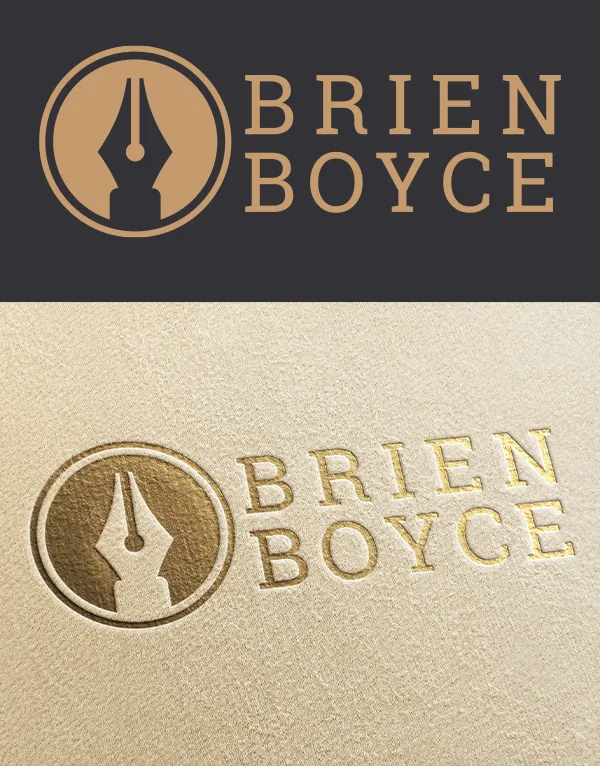 Logo design for Brien Boyce – Personal brand for a professional tech writer