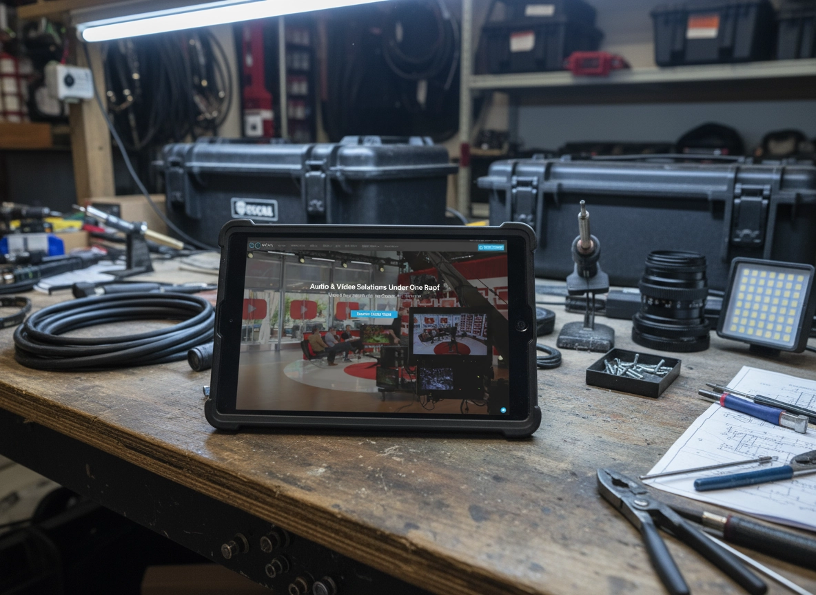 SoCal Production website design